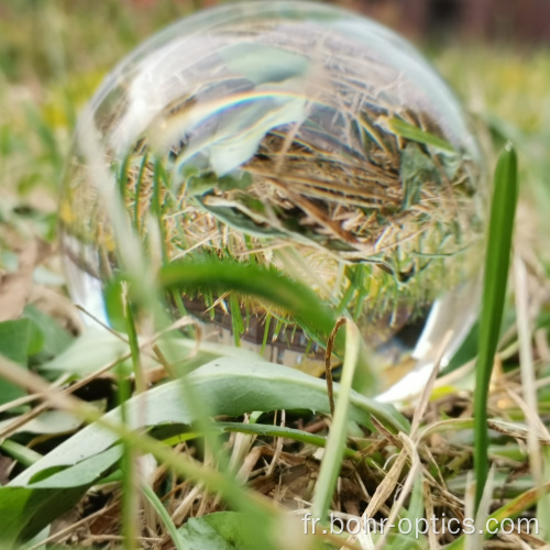 Boule de verre de photographie de boule de cristal